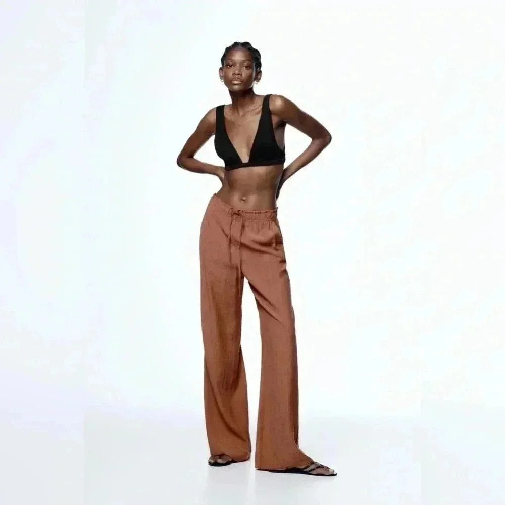 Zara Full Length Trouser Bloggers Favorite Women's Size Small 4661 510